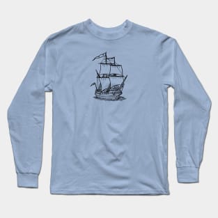 Sailing Ship Long Sleeve T-Shirt